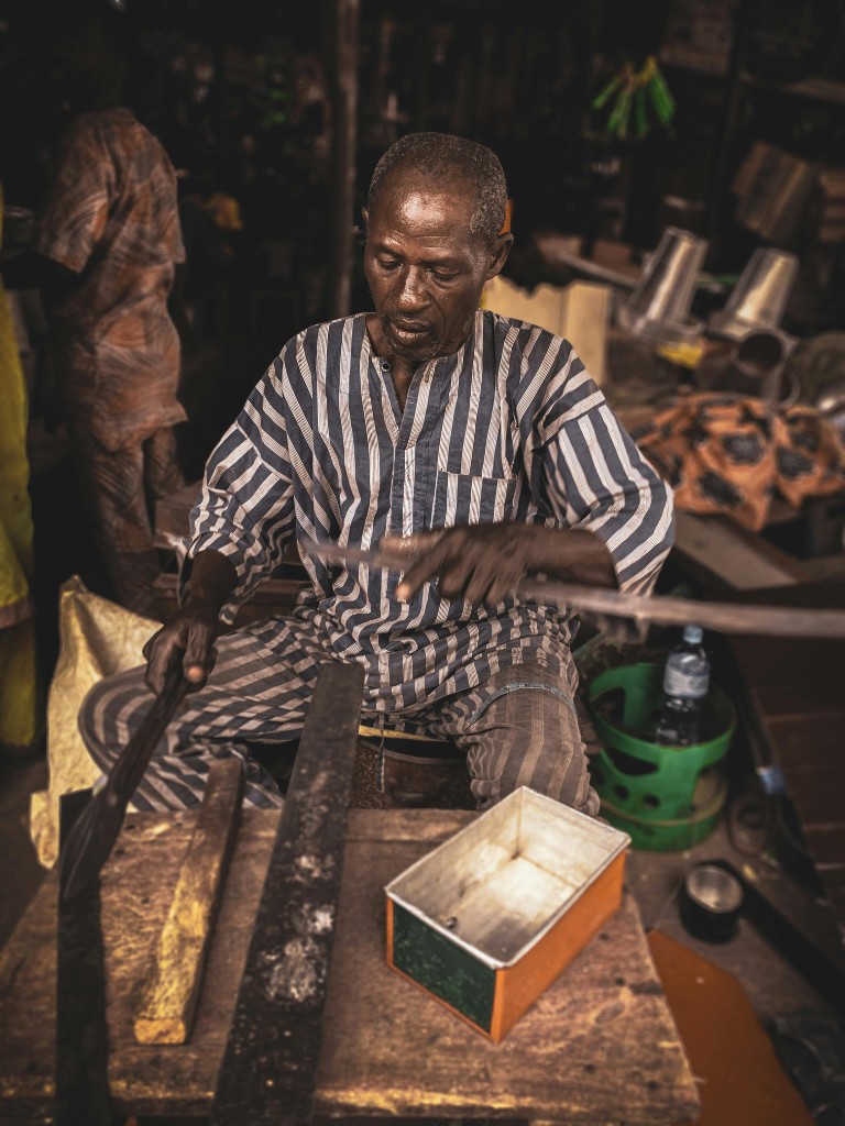 Artisan at work